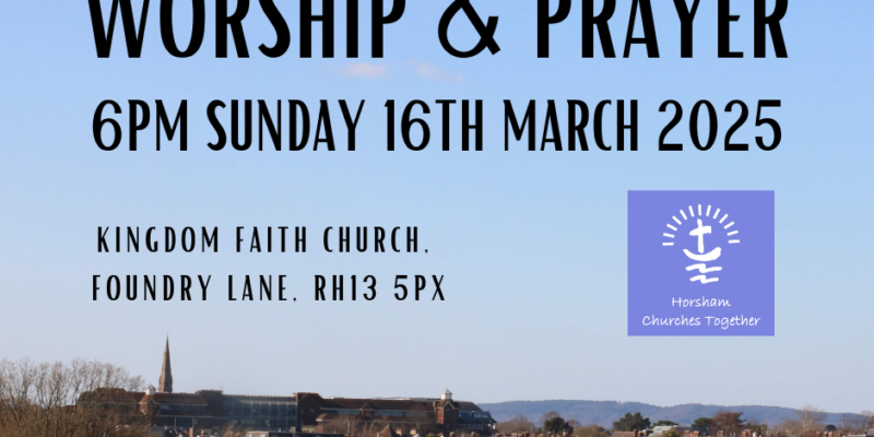 Prayer & Worship 16 March 2025