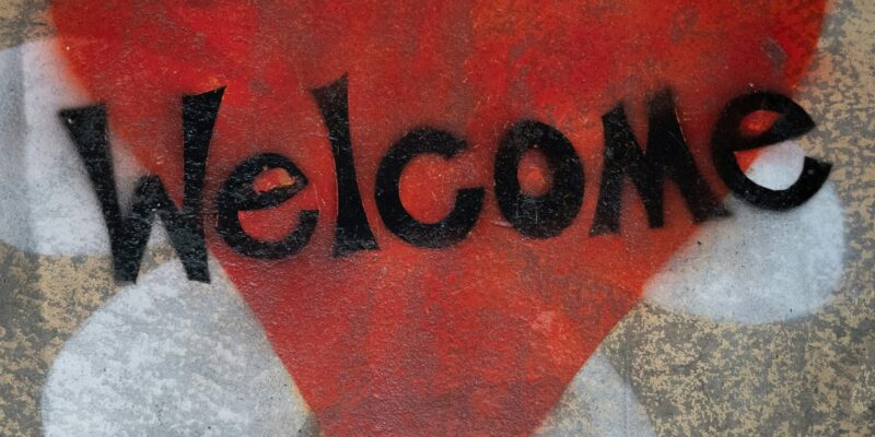 I was a stranger and you welcomed me