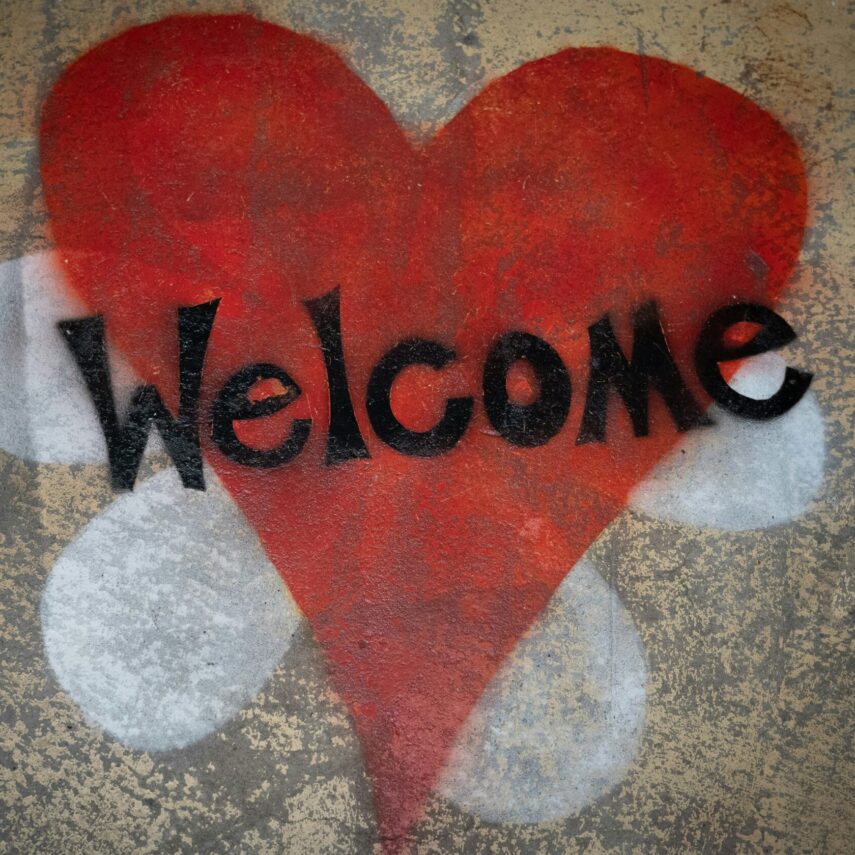 I was a stranger and you welcomed me
