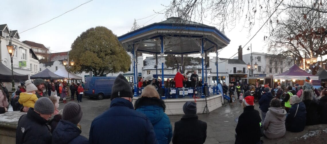 Praying for Carols in the Carfax 2025