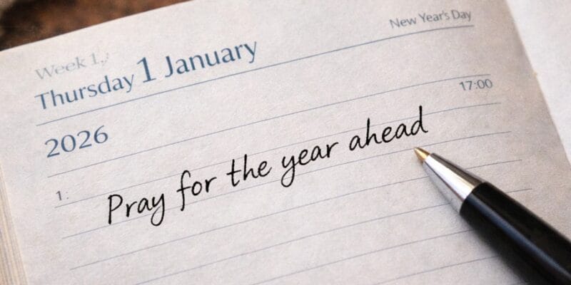 A prayer as we begin 2026