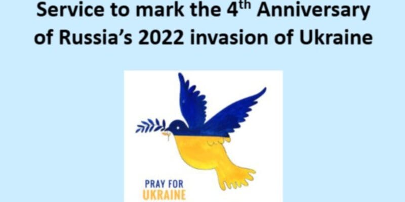 Service to mark the 4th Anniversary of Russia’s invasion of Ukraine