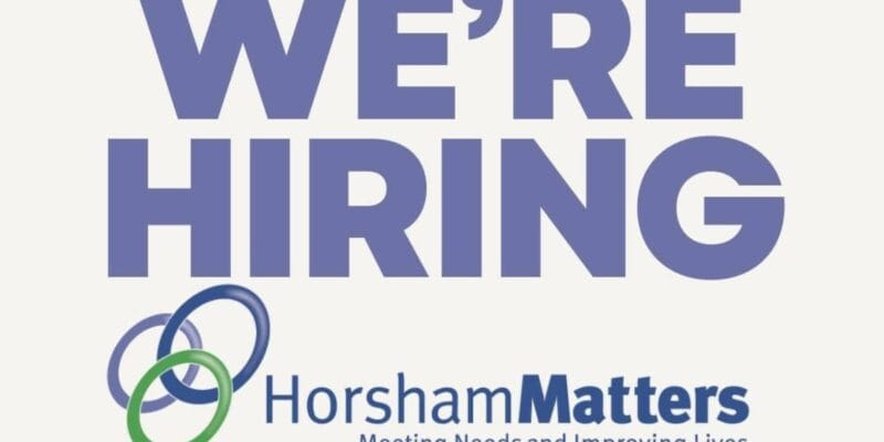 Horsham Matters are recruiting