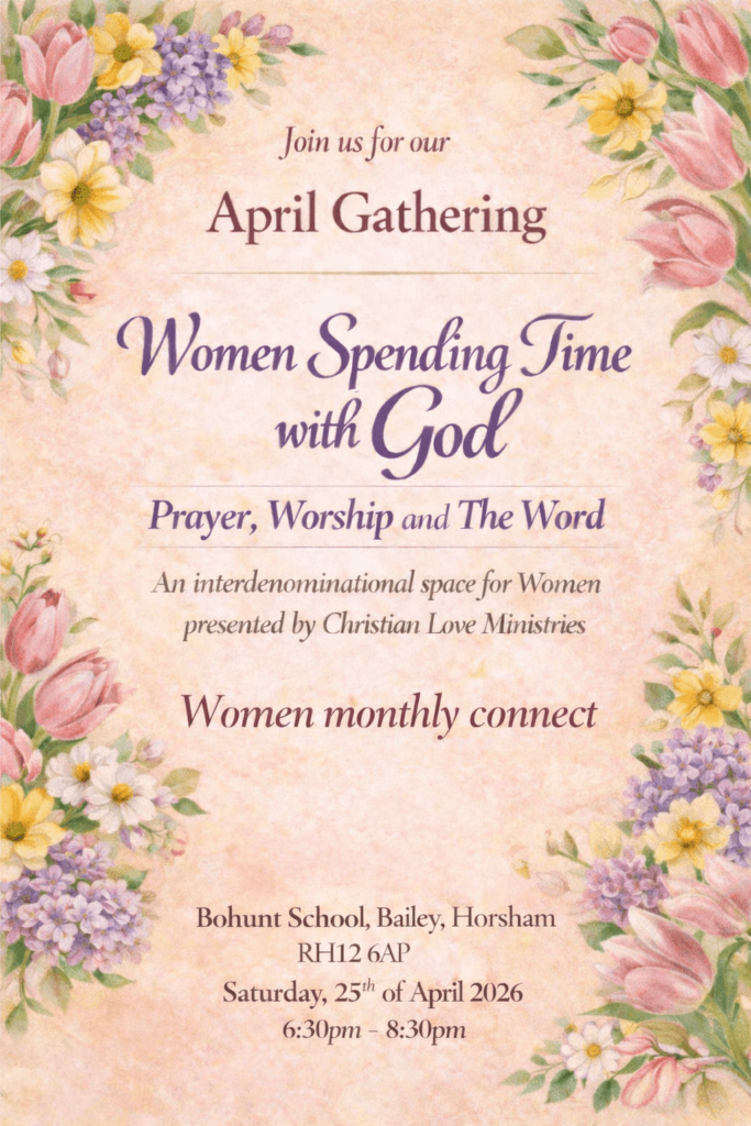 April 2026 Women Monthly Connect Flyer