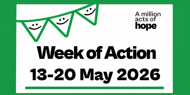 A Million Acts of Hope…on your doorstep