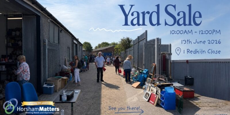 Horsham Matters’ Yard Sale