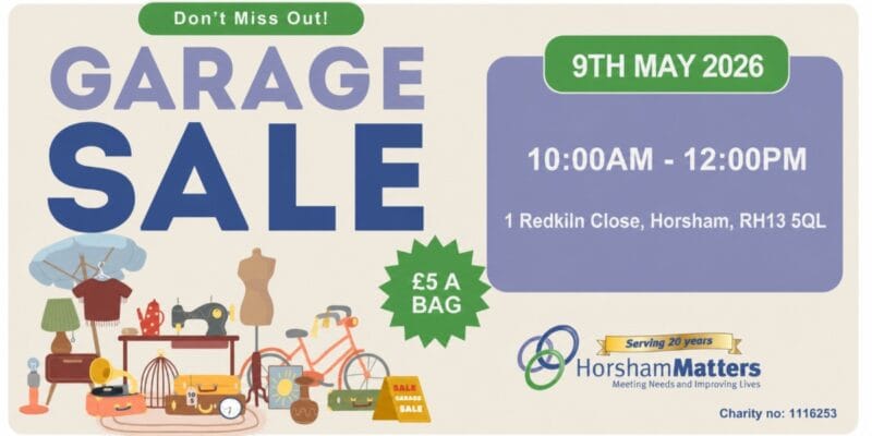 Horsham Matters’ Yard Sale