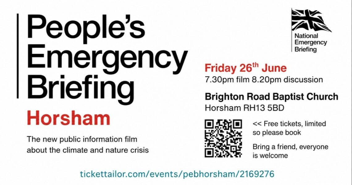 People’s Emergency Briefing, Horsham
