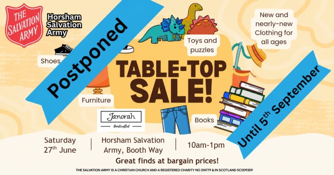 Table Top Sale