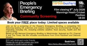 People’s Emergency Briefing, Mannings Heath