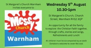 Messy Church, Warnham