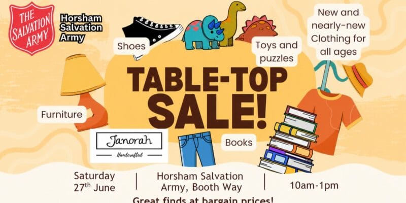Table Top Sale