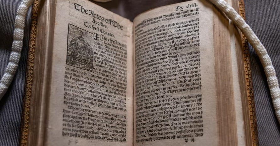 Celebrating 500 Years of Tyndale’s New Testament