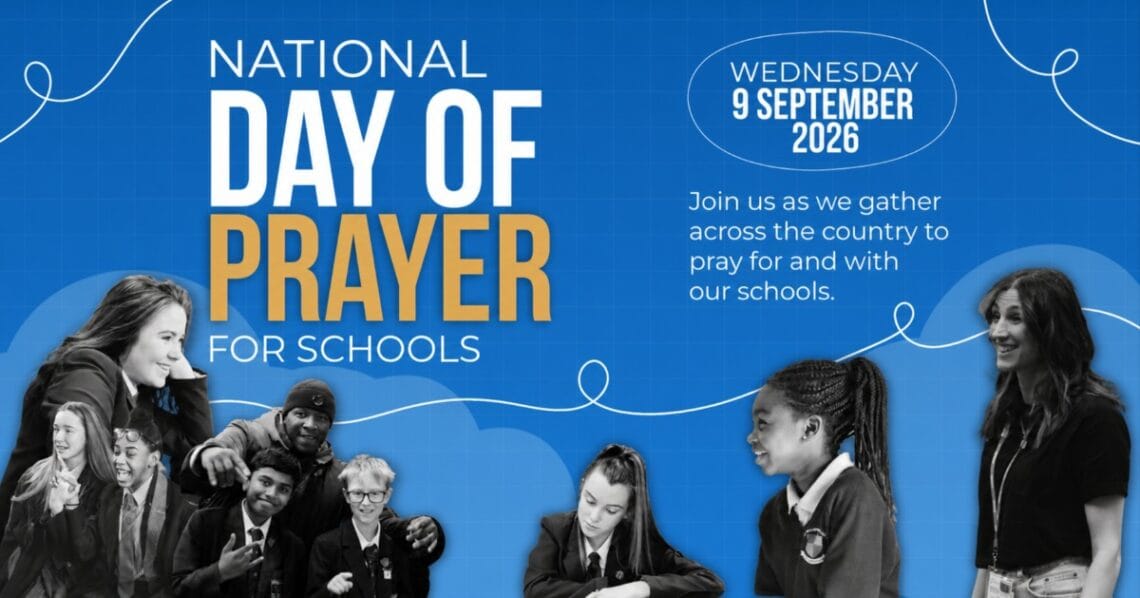 National Day of Prayer for Schools, Wednesday 9 September 2026