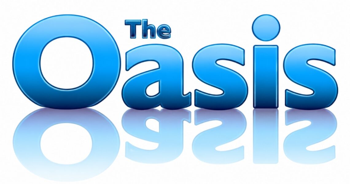 Logo reading “The Oasis”
